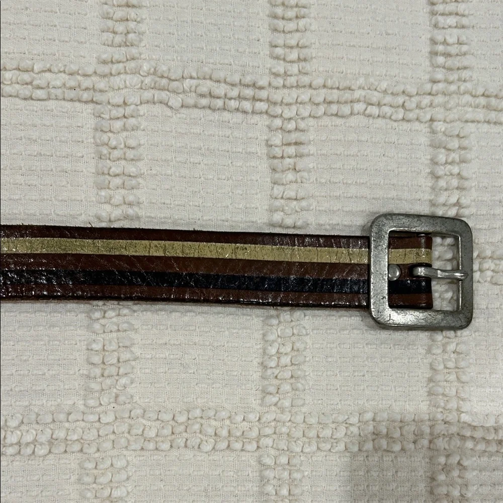 J Crew Crewcuts Boys M Leather Belt